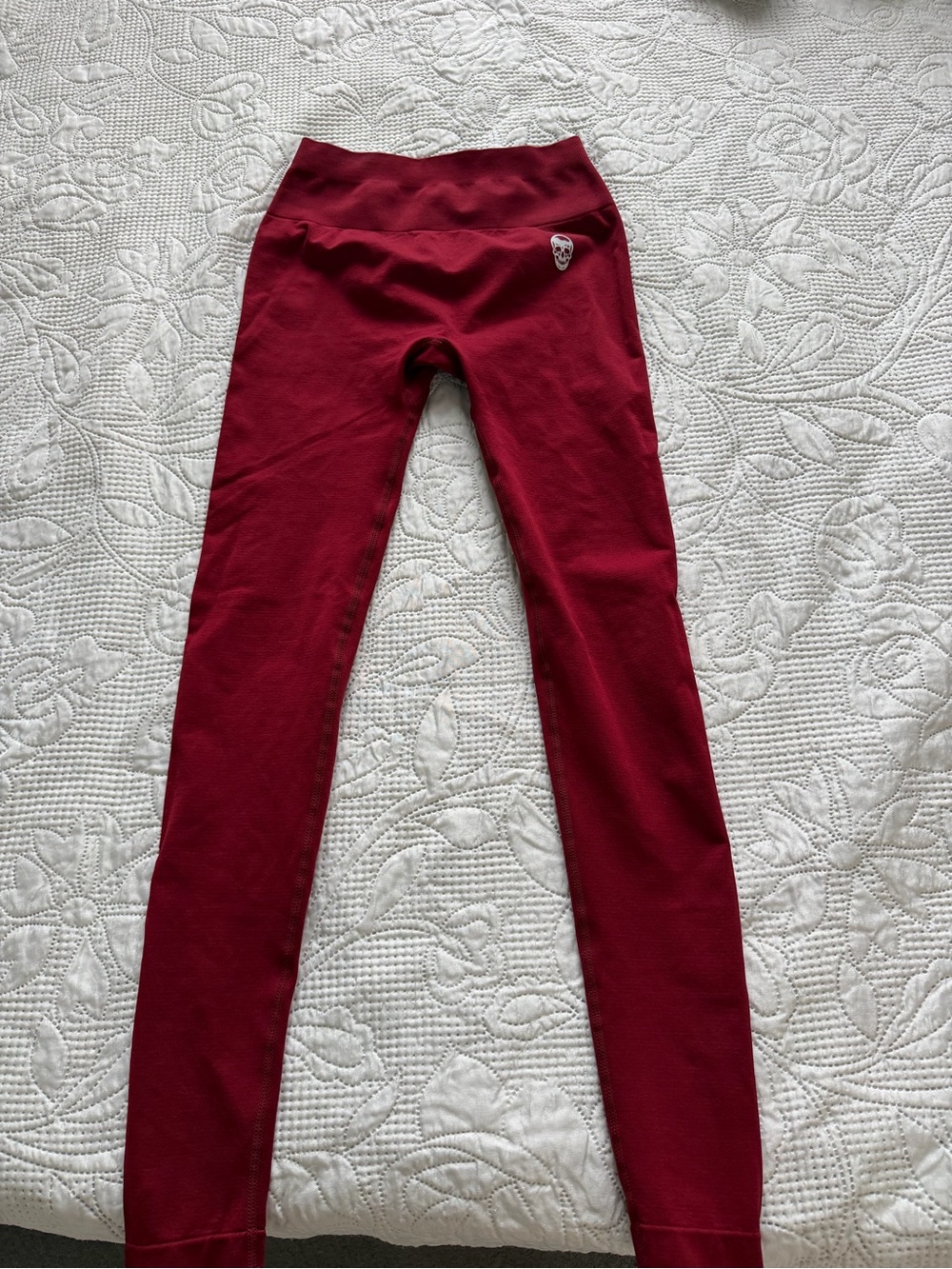 Unbranded Women's Maroon Leggings - High Waist Comfort